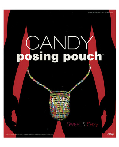 Candy posing pouch