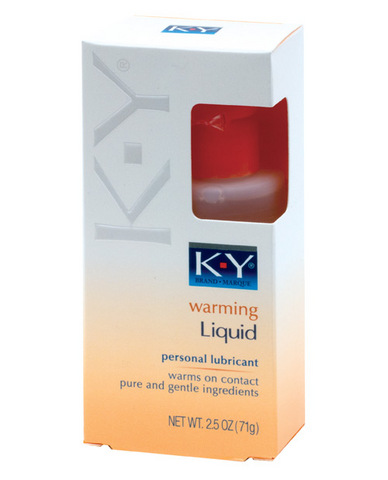 K-y warming liquid - 2.5 oz