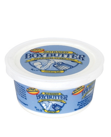 Boy butter h2o base - 4 oz tub - Click Image to Close