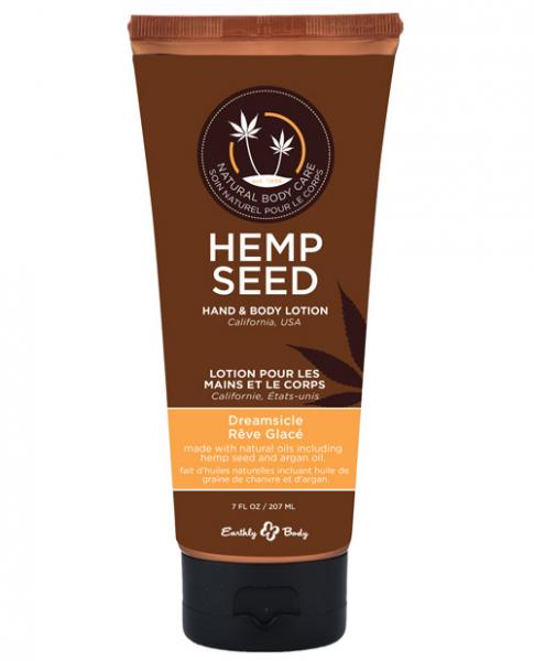 Hemp Velvet Lotion Dreamsicle 7oz Tube