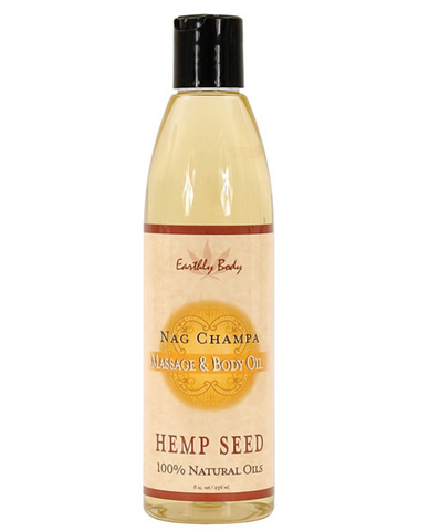 Massage and body oil nag champa 8 oz - Click Image to Close