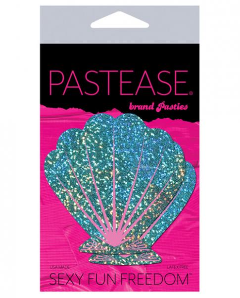 Pastease Glitter Shell - Seafoam Green And Pink O/s - Click Image to Close