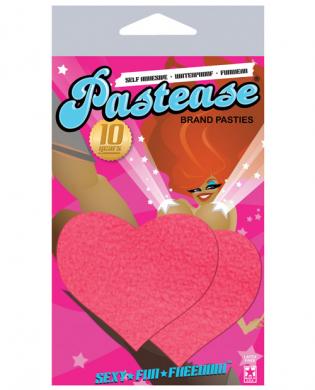 Pastease Neon Pink Heart O/S - Click Image to Close