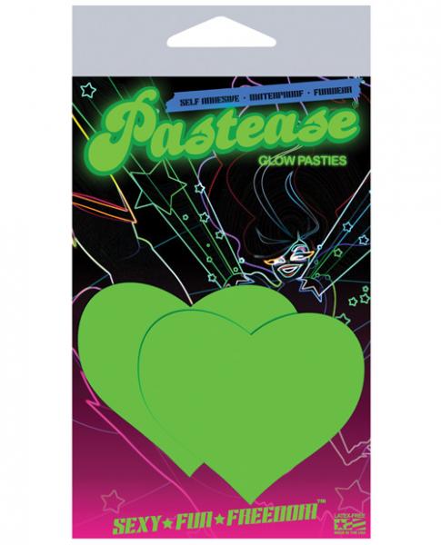 Pastease Glow In The Dark Heart O/s