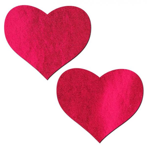 Pastease Love Liquid Heart Red Pasties - Click Image to Close