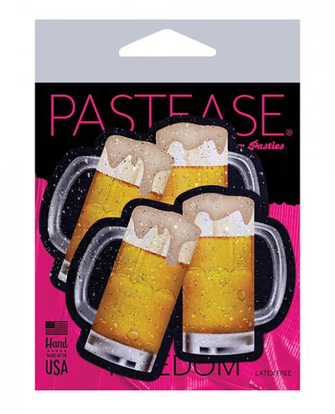 Pastease Premium Clinking Beer Mugs - Yellow O/s - Click Image to Close