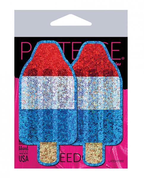 Pastease Premium Bomb Pop - Red/white/blue O/s - Click Image to Close