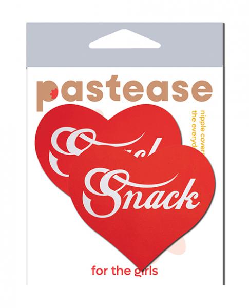 Pastease Premium Heart Snack - Red O/s - Click Image to Close