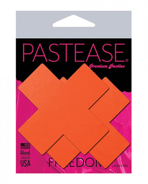 Pastease Basic Plus X Black Light Reactive - Neon Orange O/s - Click Image to Close