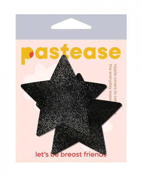 Pastease Premium Glitter Star - Black O/s