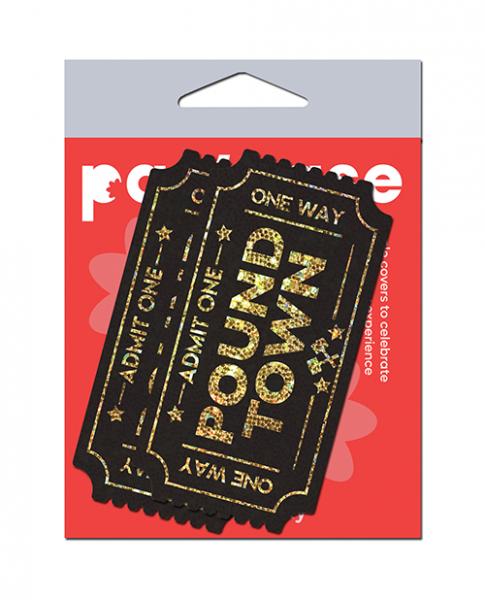 Pastease Premium Pound Town Glitter - Black O/s