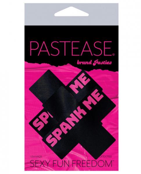 Pastease Spank Me Plus - Black/pink O/s