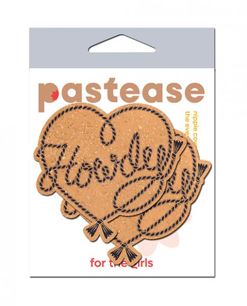 Pastease Howdy Rope Heart - Tan O/s - Click Image to Close