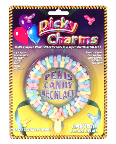 Penis candy necklace