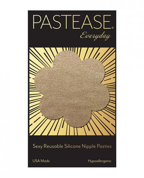 Pastease Reusable Suede Flower - Cream O/s - Click Image to Close