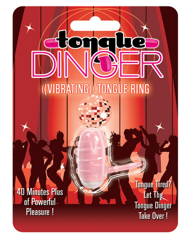 Tongue Dinger Vibrating Tongue Ring - Click Image to Close