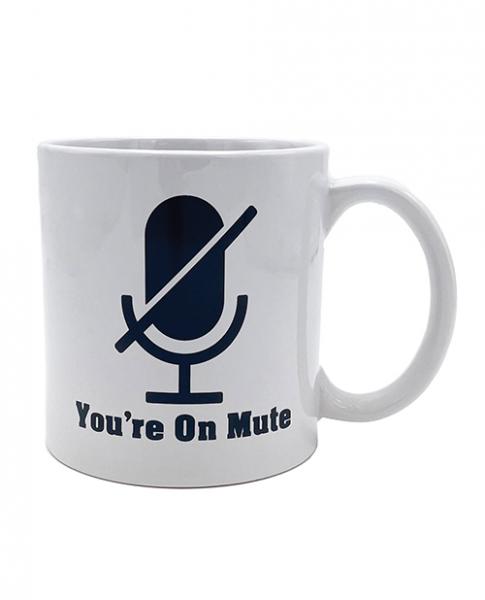 Attitude Mug You're On Mute - 22 Oz - Click Image to Close