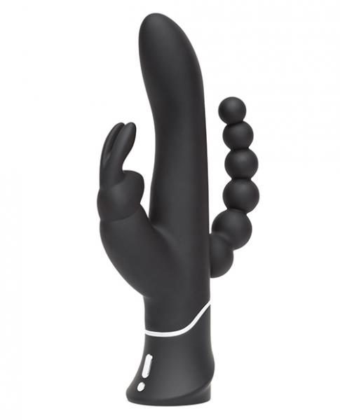 Happy Rabbit Triple Curve Black Vibrator