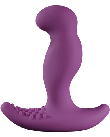 3.94in nexus vibrating g-rider - 5 function purple