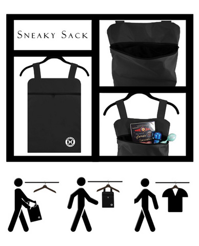 Holistic sneaky sack - black - Click Image to Close