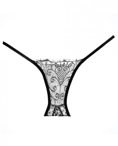 Adore Lace Enchanted Belle Panty Black O/S - Click Image to Close