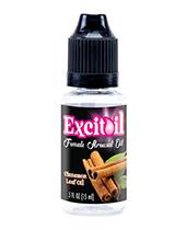 Body Action Excitoil Cinnamon Arousal Oil - .5 Oz - Click Image to Close