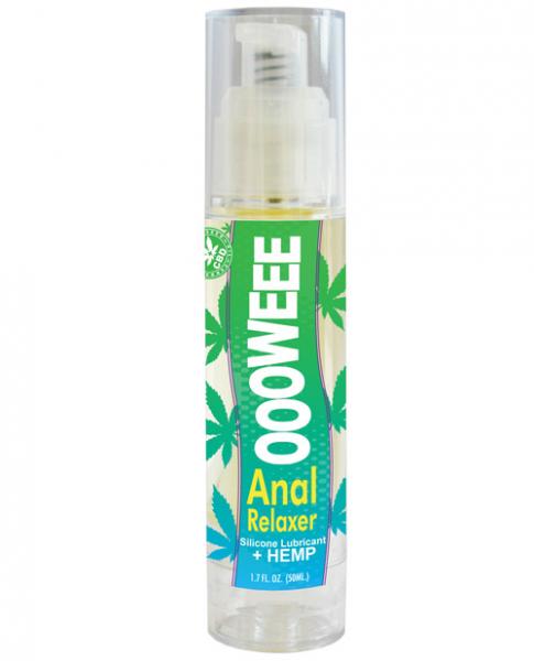 Ooowee Anal Relaxer Lubricant with Hemp Seed Oil 1.7oz - Click Image to Close