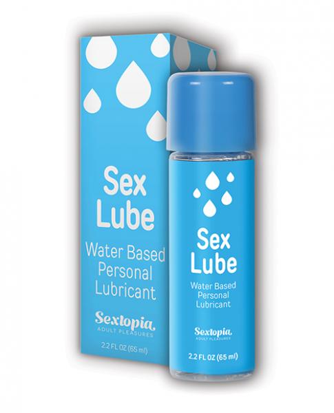 Sextopia Sex Lube Water Based Personal Lubricant - 2.2 Oz Bottle - Click Image to Close