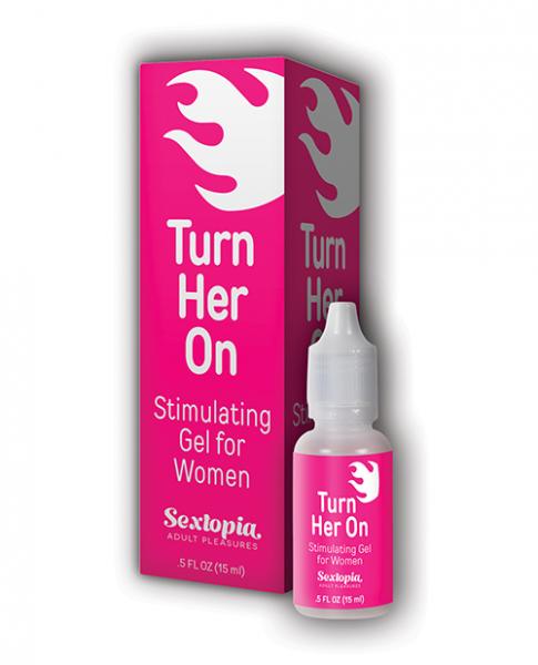 Sextopia Turn Her On Women Stimulating Gel - 1/2 Oz Bottle