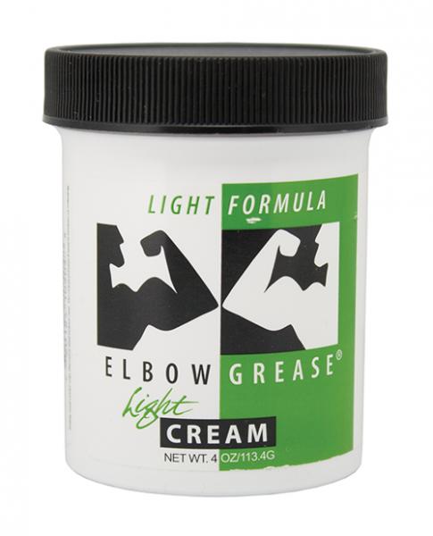 Elbow Grease Light Cream Jar - 4 Oz - Click Image to Close