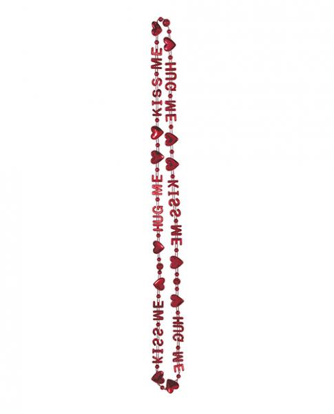 Valentines Hug Me, Kiss Me Beads Of Expression - Red - Click Image to Close