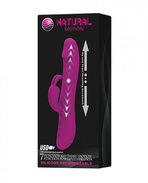 Pretty Love Natural Motion Thrusting Rabbit - 7 Function - Click Image to Close