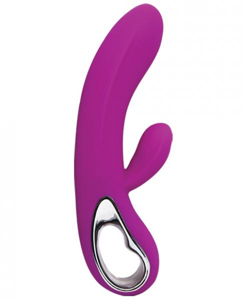 Pretty Love Conrad Rabbit Vibrator with Handle 12 Functions Fuchsia - Click Image to Close