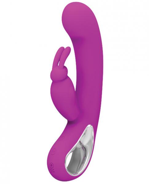 Pretty Love Webb Bunny Ears Rabbit Vibrator Fuchsia - Click Image to Close