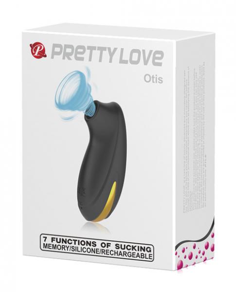 Pretty Love Otis Sucker - 7 Function Black & Gold - Click Image to Close