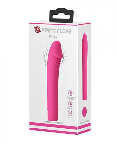 Pretty Love Pixie Silicone Mini - Pink - Click Image to Close