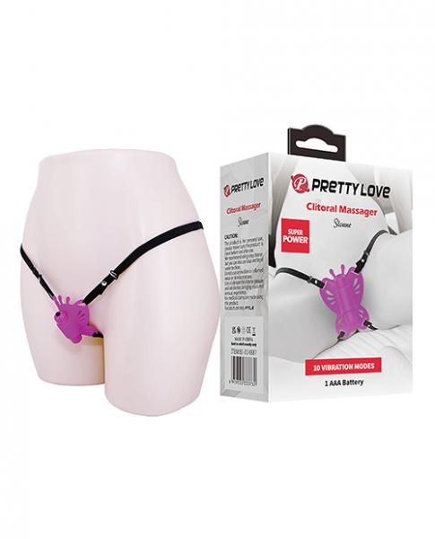 Pretty Love Sloane Battery Powered Clit Stim - Fuchsia - Click Image to Close