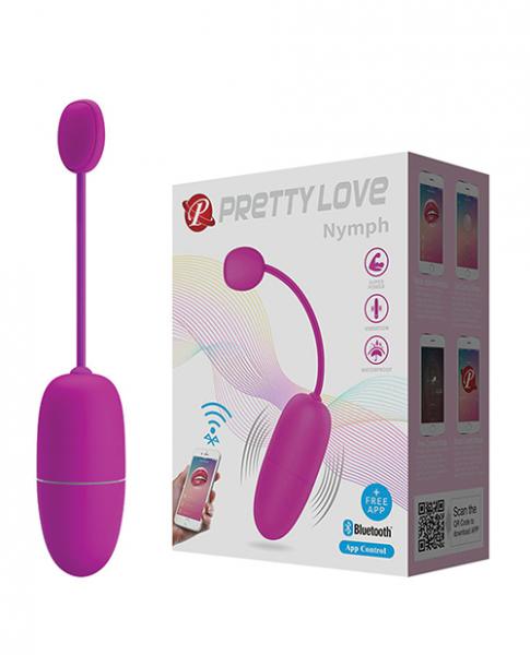 Pretty Love Nymph App-enabled Egg - Fuchsia - Click Image to Close