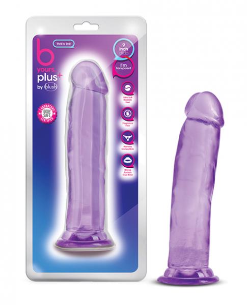 Blush B Yours Plus 9.5" Thrill N Drill - Purple