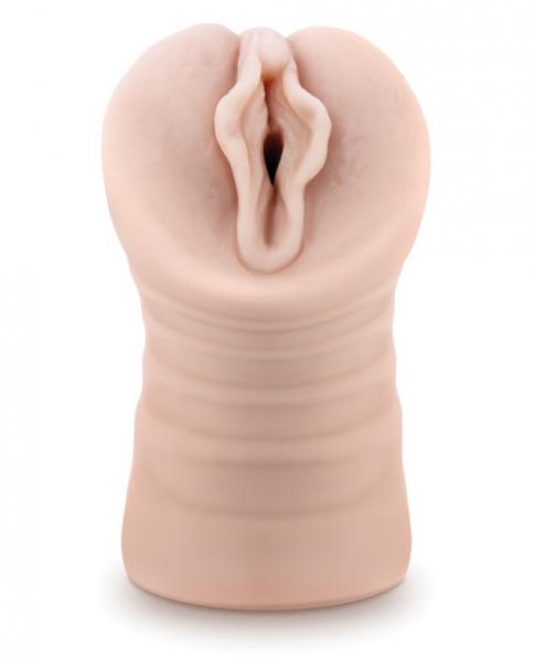 M For Men Ashley Vagina Shaped Masturbator Beige - Click Image to Close