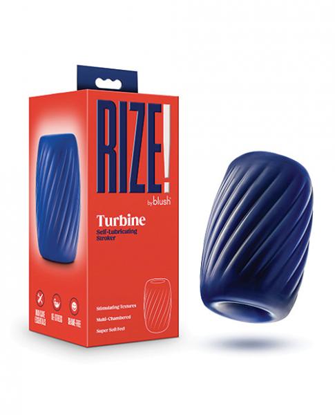 Blush Rize Self Lubricating Stroker - Turbine - Click Image to Close