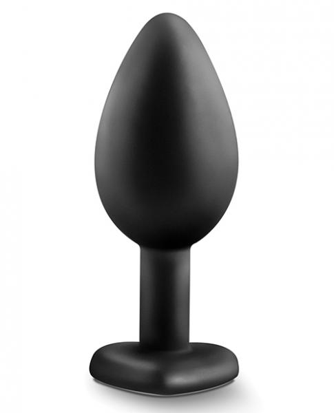 Temptasia Bling Plug Small Black - Click Image to Close