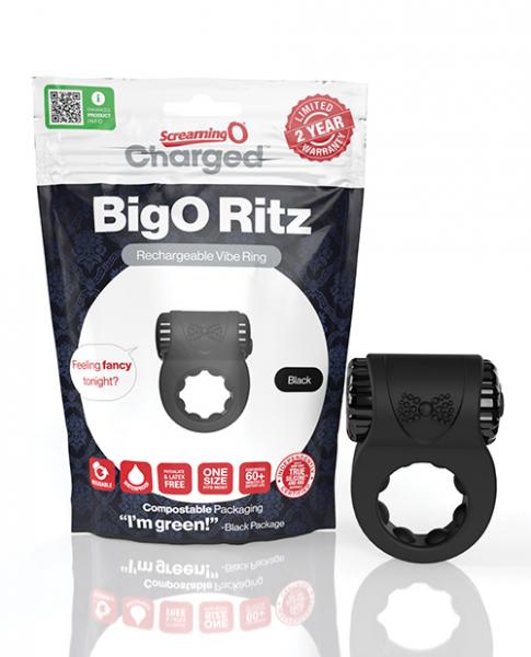 Screaming O Charged Big O Ritz - Black - Click Image to Close