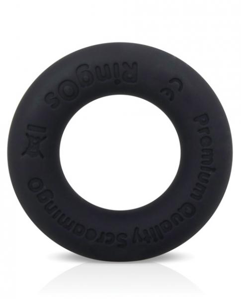 Screaming O Ringo Ritz Black Cock Ring - Click Image to Close