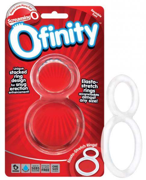 Ofinity Double Erection Ring, Clear