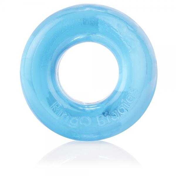 Ringo Biggies Blue Thick Cock Ring - Click Image to Close