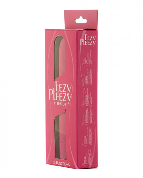 Easy Pleezy Vibrator - Pink - Click Image to Close