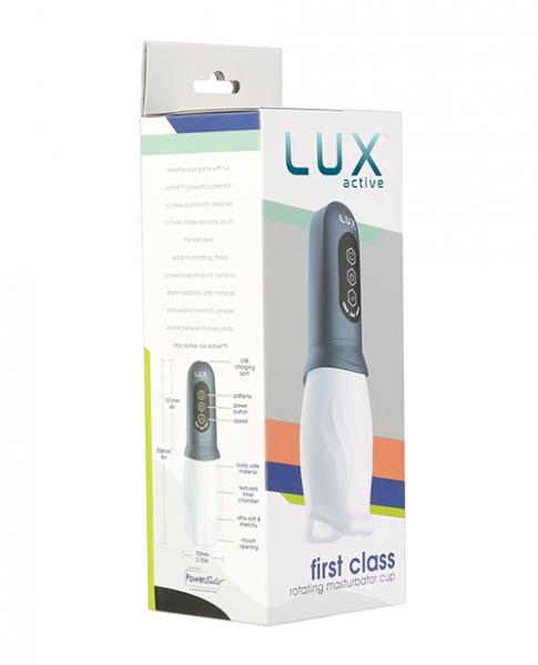 Lux Active First Class Rotating Masturbator Cup - Click Image to Close