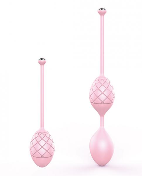 Pillow Talk Frisky Pleasure Balls Pink - Click Image to Close