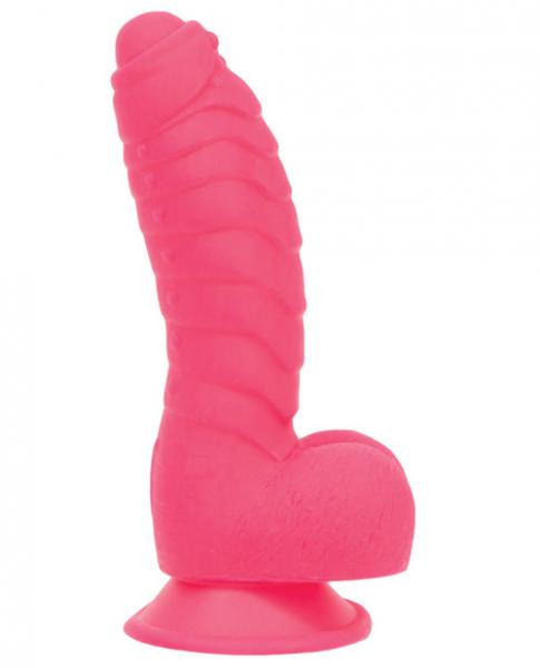 Addiction Tom 7 inches Dildo Hot Pink - Click Image to Close